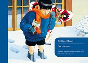 Bild des Verkufers fr Der Kranichbaum : Mein erstes Weihnachtsfest - DIN A3 Kamishibai - bilingual deutsch-englisch zum Verkauf von AHA-BUCH GmbH