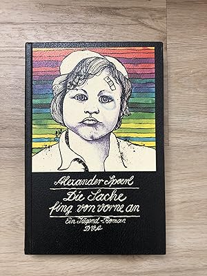 Seller image for Die Sache fing von vorne an - Ein Jugend-Roman for sale by Versandantiquariat Cornelius Lange