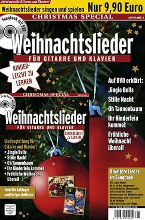 Bild des Verkufers fr Best Of Songs Vol. 2: Weihnachtslieder fr Gitarre und Klavier : Best Of Songs 2 - Christmas Special 1, Mit DVD zum Verkauf von Smartbuy