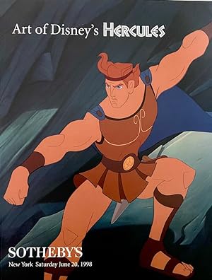 Art of Disney's Hercules / Animation Art, New York, Saturday June 20, 1998 (Sale code 7154 "Hercu...