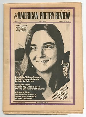 Bild des Verkufers fr The American Poetry Review: Vol. 2, No. 1, Jan. / Feb. 1973 zum Verkauf von Between the Covers-Rare Books, Inc. ABAA