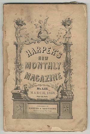 Imagen del vendedor de Harper's New Monthly Magazine - Vol. XII, No. LXX, March, 1856 a la venta por Between the Covers-Rare Books, Inc. ABAA