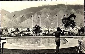 Ansichtskarte / Postkarte Caracas Venezuela, La Piscine de l'Hotel Tamanaco