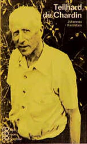 Imagen del vendedor de Pierre Teilhard de Chardin a la venta por Bcherbazaar