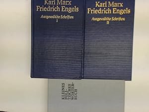 4x Philosophie = 1.+2. Zwei Bände: Friedrich Engels und Karl Marx, Ausgewählte Schriften (Bände 1...