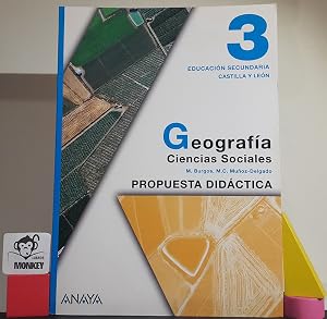 Bild des Verk�ufers f�r Propuesta did�ctica. Geograf�a e Historia. 3 Educaci�n secundaria. Castilla y Le�n. Ciencias Sociales zum Verkauf von MONKEY LIBROS