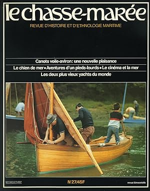 Bild des Verkufers fr Revue "Le Chasse-Mare" (histoire et ethnologie maritime) n27, janvier 1987 (canots voile-aviron, pche au chien de mer, pieds-lourds, le de Man, lac Windermere, Castletown) zum Verkauf von Bouquinerie "Rue du Bac"