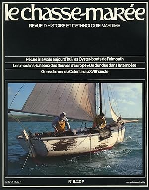 Seller image for Revue "Le Chasse-Mare" (histoire et ethnologie maritime) n11, 2me trimestre 1984 (Oyster-boats de Falmouth, moulins-bateaux, bateliers, Cotentin, caboteurs de Carteret, poulieur  Nantes, Le Croisic, Locmiqulic, Rochebonne) for sale by Bouquinerie "Rue du Bac"