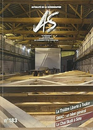Revue "AS / Actualité de la Scénographie" n°183, juin 2012 (le Théâtre Liberté à Toulon, Yves Col...