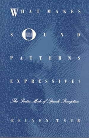 Seller image for What Makes Sound Patterns Expressive? : The Poetic Mode of Speech Perception for sale by GreatBookPricesUK