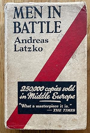 Immagine del venditore per Men in Battle venduto da Setanta Books