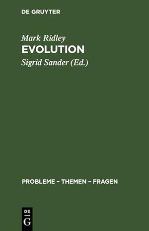 Seller image for Evolution (German Edition) by Ridley, Mark [Hardcover ] for sale by booksXpress