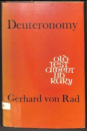 Seller image for Deuteronomy (Old Testament Library) for sale by WeBuyBooks