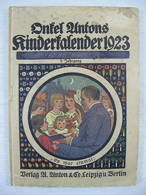 Onkel Antons Kinderkalender 1923.