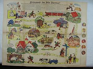 Würfelspiel: Hinaus in die Ferne, in: Onkel Antons Kinderkalender 1922.