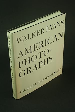 Imagen del vendedor de American photographs. 75th-anniversary edition. With an essay by Lincoln Kirstein a la venta por Steven Wolfe Books