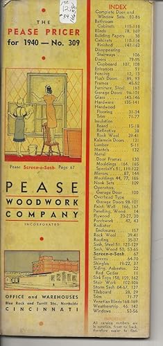 Seller image for The Pease Pricer for 1940 - No. 309 for sale by Alan Newby