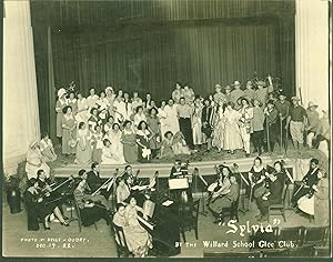 'Sylvia' by the Willard School Glee Club, Dec. 19, '22 (Berkeley, California) (photograph)