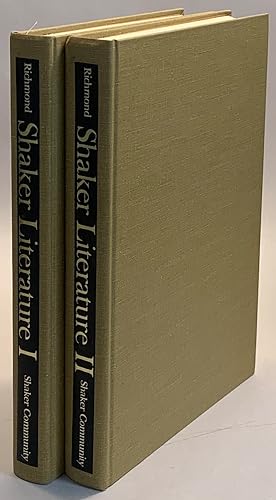 Seller image for Shaker Literature: A Bibliography In Two Volumes: Volume 1: By The Shakers, Volume 2: About The Shakers for sale by Eureka Books