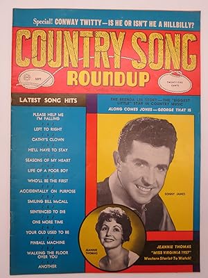 COUNTRY SONG ROUNDUP MAGAZINE, SEPTEMBER 1960 (INSIDE COVER ELVIS PRESLEY AD)