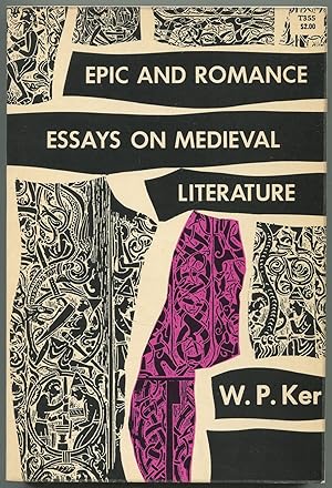 Imagen del vendedor de Epic and Romance: Essays on Medieval Literature a la venta por Between the Covers-Rare Books, Inc. ABAA