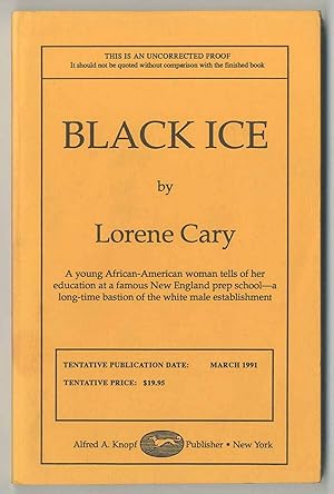 Bild des Verkufers fr Black Ice zum Verkauf von Between the Covers-Rare Books, Inc. ABAA