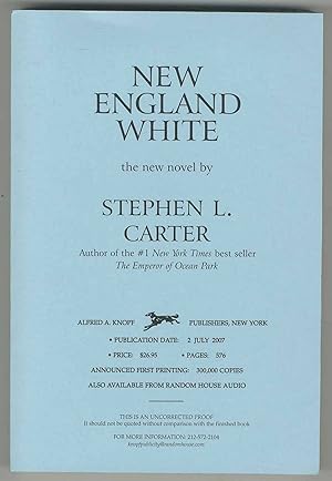 Seller image for New England White for sale by Between the Covers-Rare Books, Inc. ABAA