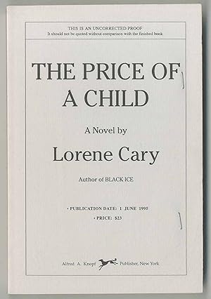 Bild des Verkufers fr The Price of a Child zum Verkauf von Between the Covers-Rare Books, Inc. ABAA