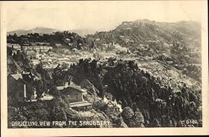 Seller image for Ansichtskarte / Postkarte Darjeeling Indien, View from the Shrubbery for sale by akpool GmbH