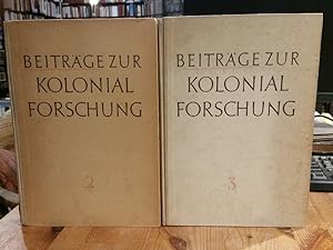 Beiträge zur Kolonialforschung. Bände 2 und 3.