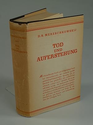 Imagen del vendedor de Tod und Auferstehung. a la venta por Antiquariat Dorner