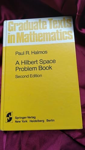 Immagine del venditore per A Hilbert Space Problem Book venduto da Libreria Anticuaria Camino de Santiago