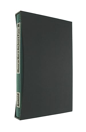 Seller image for Aubrey's Brief Lives, Folio Society for sale by M Godding Books Ltd