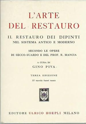 Seller image for L'arte del restauro for sale by Booklovers - Novara