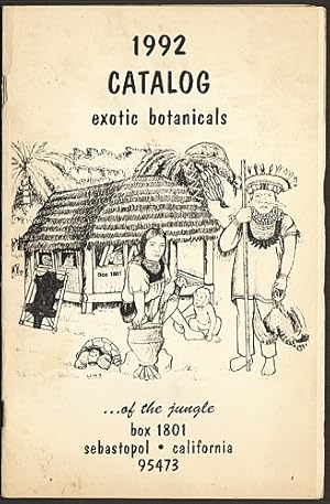 1992 CATALOG exotic botanicals . of the jungle.