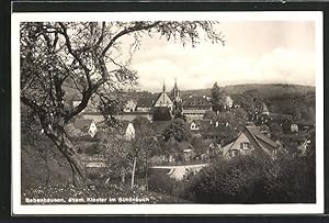 Bild des Verkufers fr Ansichtskarte Bebenhausen, Ehem. Kloster im Schnbuch, Ortsansicht zum Verkauf von Bartko-Reher