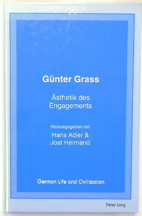 Seller image for GUNTER Grass: ASTHETIK Des Engagements (German Life and Civilization, Volume 18) for sale by PsychoBabel & Skoob Books