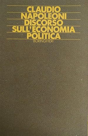 DISCORSO SULL'ECONOMIA POLITICA