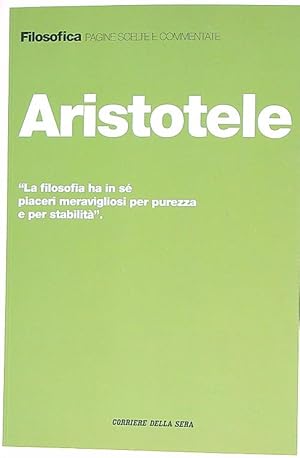 Seller image for Aristotele for sale by Librodifaccia