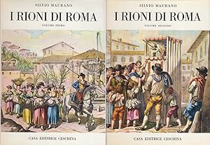 Seller image for I rioni di Roma Volume Primo Volume Secondo for sale by Arca dei libri di Lorenzo Casi