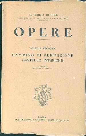 Bild des Verkufers fr Opere vol. II zum Verkauf von Librodifaccia