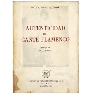 AUTENTICIDAD DEL CANTE FLAMENCO