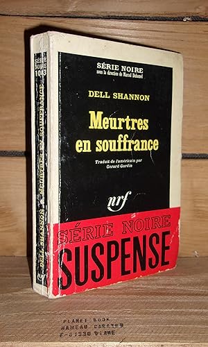 Image du vendeur pour MEURTRES EN SOUFFRANCE - (case pending) mis en vente par Planet's books