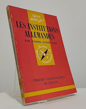 Les institutions allemandes