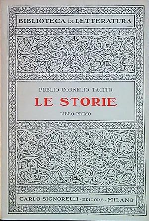 Bild des Verkufers fr Le storie - Libro primo zum Verkauf von Librodifaccia