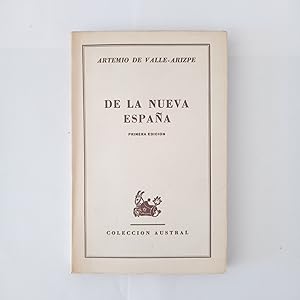 Imagen del vendedor de DE LA NUEVA ESPAA a la venta por LIBRERIA CLIO