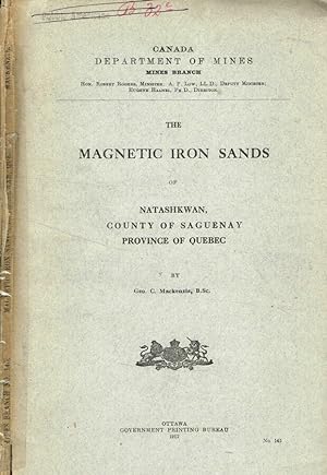 Immagine del venditore per Canada departiment of mines. The magnetic iron sands of natashkwan, county of saguenay province of quebec venduto da Biblioteca di Babele