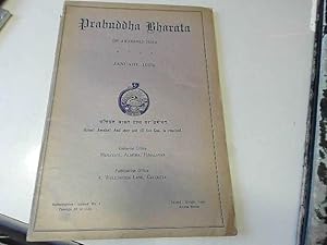 Seller image for Prabuddha Bharata or Awakened India. January 1932 for sale by JLG_livres anciens et modernes