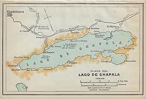 Plano del Lago de Chapala