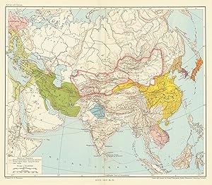 Asia, ca. 610 AD